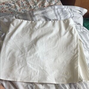 White Pleated lululemon  Women's Skirt